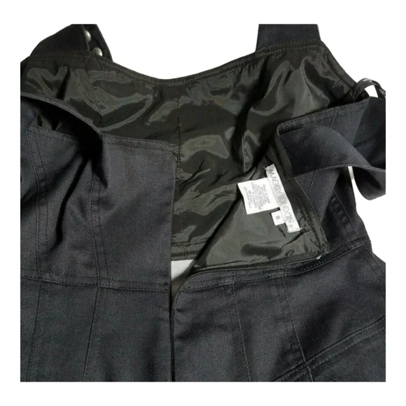 Maggy London Sleeveless Black Dress Size 8 - Picture 7 of 8